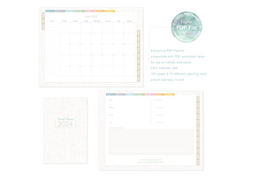 2024 Interactive Digital Planner
