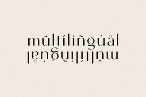 Modern Elegant Typeface