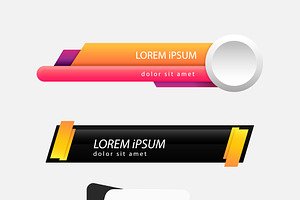 Colorful banners