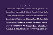 Classic Sans, a Sans Serif Font by Wiescher Design (Thumbnail 3 of 8)