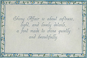 Shiny Affair Romantic Dots Font, a Script Font by AnMark (Thumbnail 10 of 11)
