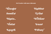 Laurasia Vintage Serif Font, a Serif Font by RantautypeStudio (Thumbnail 10 of 15)