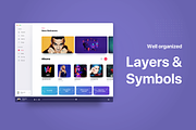 Apple OS Future UI Kit - Music, a Product Mockup by Orizon Design (Thumbnail 11 of 11)