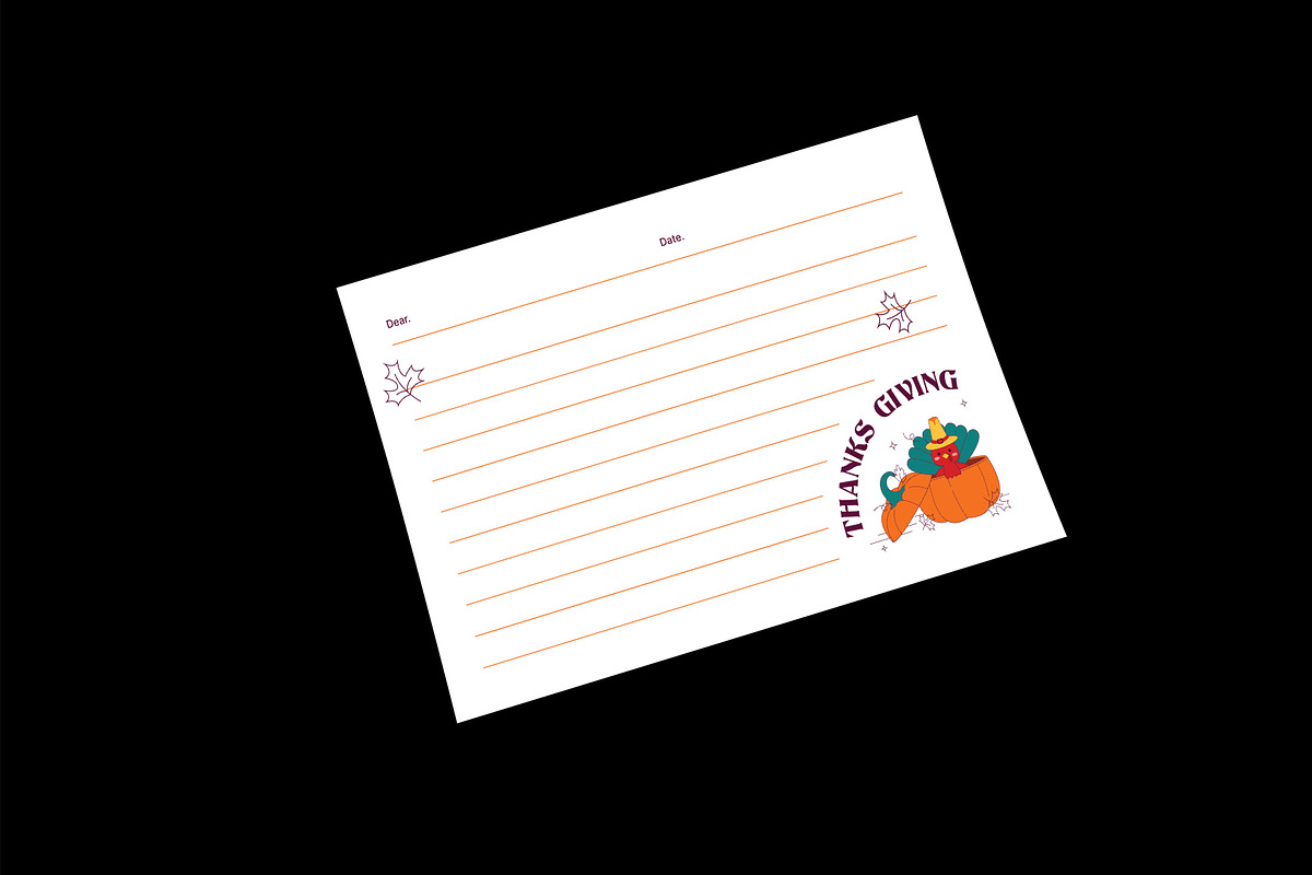 Thanksgiving Greeting Card, a Card Template by Neermana (Photo 2 of 4)