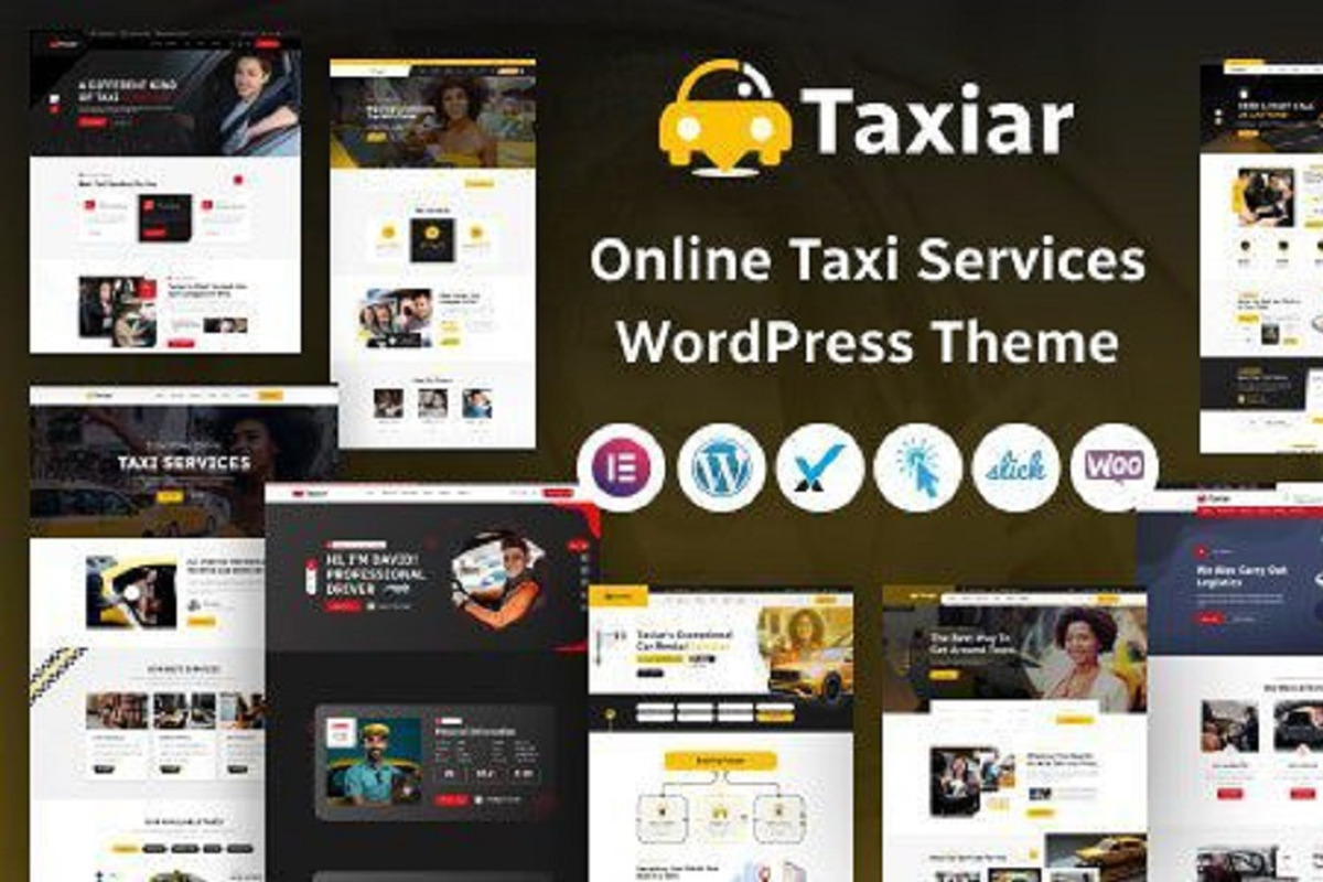 Taxiar Online Taxi Service WP Theme, a WordPress Template by CodeRevolution (Photo 1 of 2)