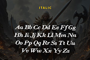Warrior Life Font, a Serif Font by yantodesign (Thumbnail 5 of 7)