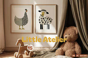 Little Atelier – Kids Frame Mockups