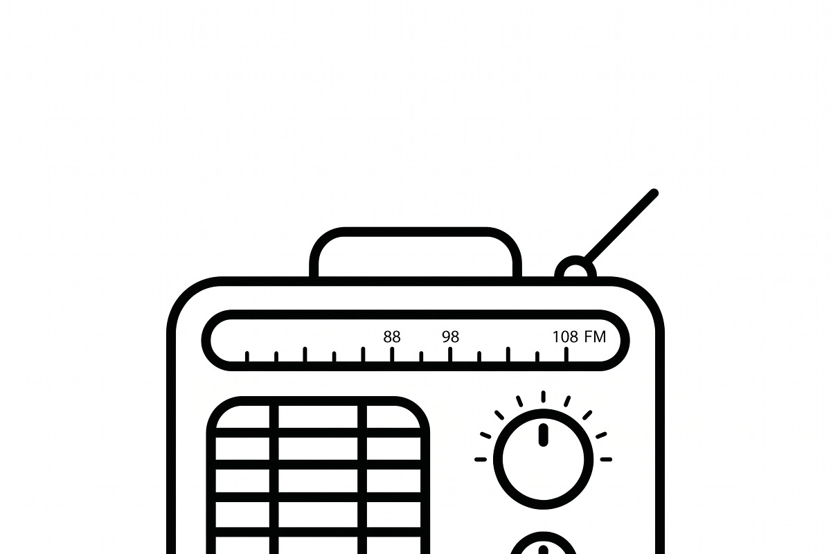 44 vector Music Audio Icon Set, an Outline Icon by adenpinkstore (Photo 7 of 28)