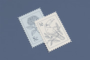 Stamps Illustration Collection, an Object Illustration by rouxsupplyco (Thumbnail 12 of 14)