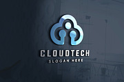 Digital Cloud Tech Logo, a Branding & Logo Template by Design_Planet (Thumbnail 3 of 4)