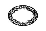 Hand Drawn Oval Scribble Frames, an Illustration by Gfx_Store (Thumbnail 19 of 51)