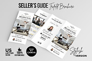 Seller Guide Trifold Brochure Canva, a Brochure Template by CreativeVinesStore (Thumbnail 1 of 6)
