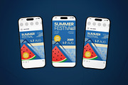 Summer Festival Event Flyer Set, a Flyer Template by The Good Store (Thumbnail 2 of 2)