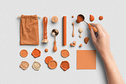 Tangerine Elegant Sealing Wax PNG, an Object Graphic by Custom Scene (Thumbnail 2 of 8)