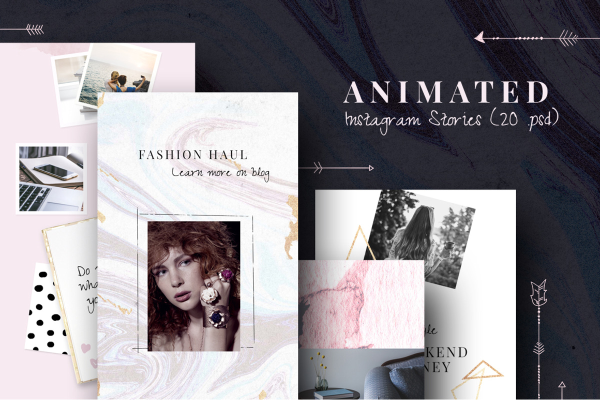 90% OFF | BUNDLE-Instagram Templates, a Social Media Template by CreativeFolks (Photo 6 of 36)