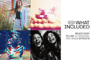 12 Photo Effect Templates, a Layer Style Add-On by iDoodle Studio (Thumbnail 4 of 6)