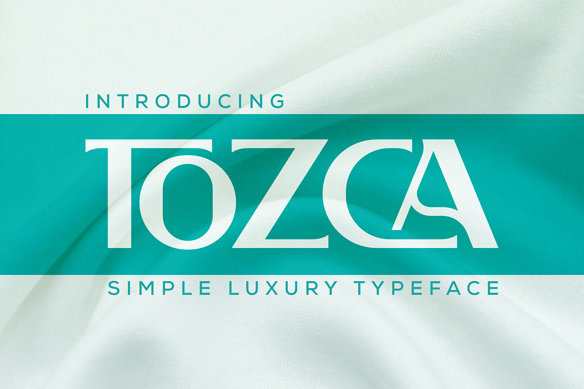 Tozca - Simple Luxury Typeface, a Serif Font by xyGraphic (Photo 1 of 10)
