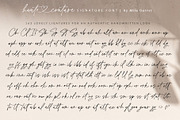 HauteCouture Handwritten Script Font, a Script Font by Mila Garret (Thumbnail 22 of 23)