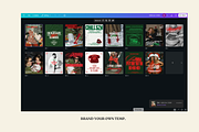 HOLIDAZE Christmas Canva Template, a Templates & Theme by BYOTstudios (Thumbnail 4 of 11)