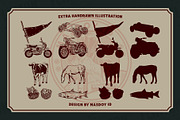 Flinton - Vintage Bundle Fonts, a Serif Font by Roams Type (Thumbnail 13 of 14)