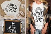 Biosha Font trio and extras, a Script Font by BlackCatsMedia (Thumbnail 9 of 10)