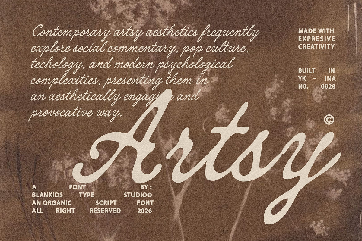 Rusty Fantasy - Calligraphy Font, a Handwritten Font by Blankids Studio (Photo 6 of 12)