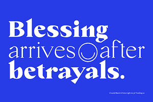 Crucial Sharp Serif Family Italic