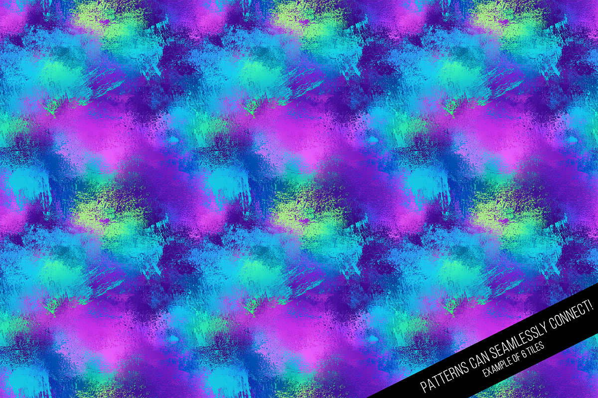 Neon Grunge Seamless - Volume 1, a Pattern Graphic by Chromolume Studio (Photo 13 of 15)