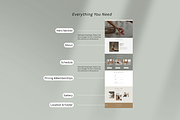 Yoga Studio & Wellness Coach Website, a Landing Page Template by batang (Thumbnail 3 of 5)