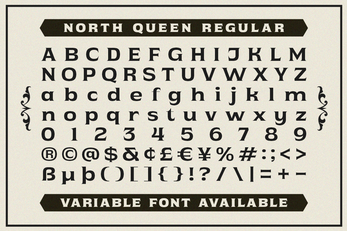 North Queen, a Serif Font by Typeskets (Photo 8 of 10)