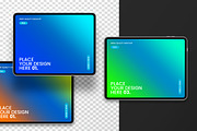 Landscape Tablet Screen Mockup, an iPad Mockup by Spark_Creative (Thumbnail 2 of 4)