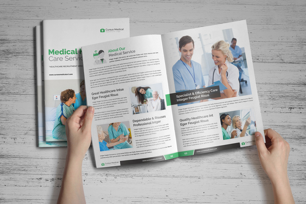 Medical HealthCare Brochure v4, a Brochure Template by Miyaji75 (Photo 10 of 15)