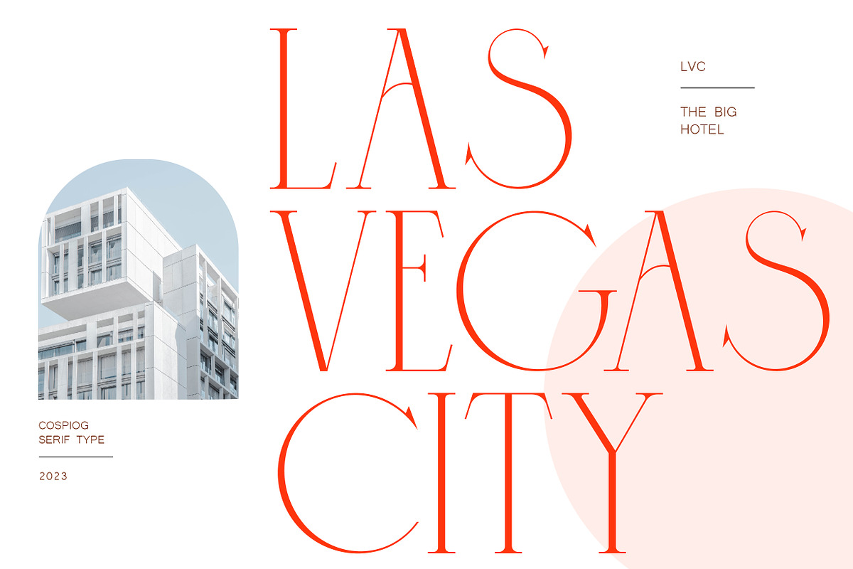 Cospiog - Modern serif font, a Serif Font by NuType (Photo 6 of 9)