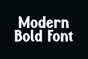 Mono Qaftots Modern Bold Brand Font, a Sans Serif Font by QR Design Studio (Thumbnail 6 of 16)