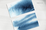 Indigo Blue Watercolor Washes, a Texture Graphic by Kolorata Art (Thumbnail 5 of 5)