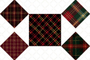 Christmas Pattern for Gift Card, an Illustration by Black Bird Studio (Thumbnail 4 of 5)