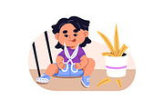 Kids danger and safety concept set, a Person Illustration by PaperTrident (Thumbnail 5 of 13)