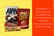 Sour Crunch - Comical Sans Serif, a Sans Serif Font by Dm Studio (Thumbnail 2 of 7)