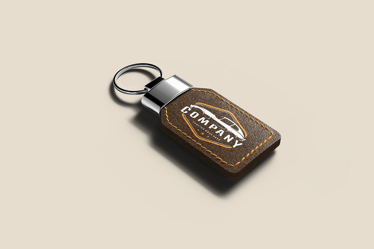 Keychain Mockup - 12 Views, a Merchandise Mockup by Illusiongraphic (Photo 8 of 26)