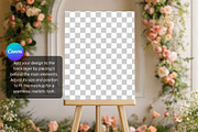 Elegant 16x20 Wedding Welcome Sign, a Product Mockup by MockupWizard (Thumbnail 3 of 5)