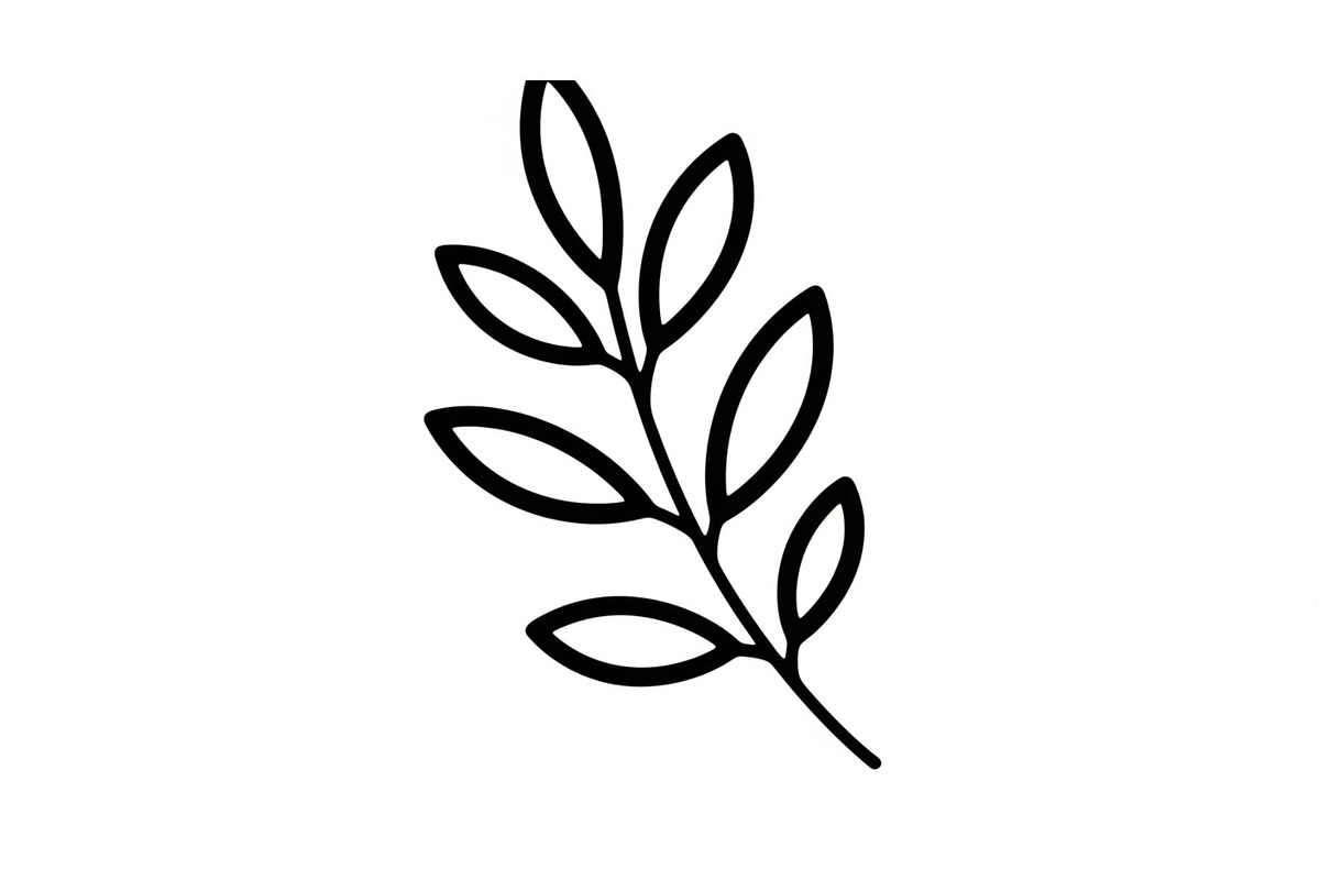 Botanical Leaf Silhouette Bundle, an Illustration by Creativeshirt (Photo 13 of 51)