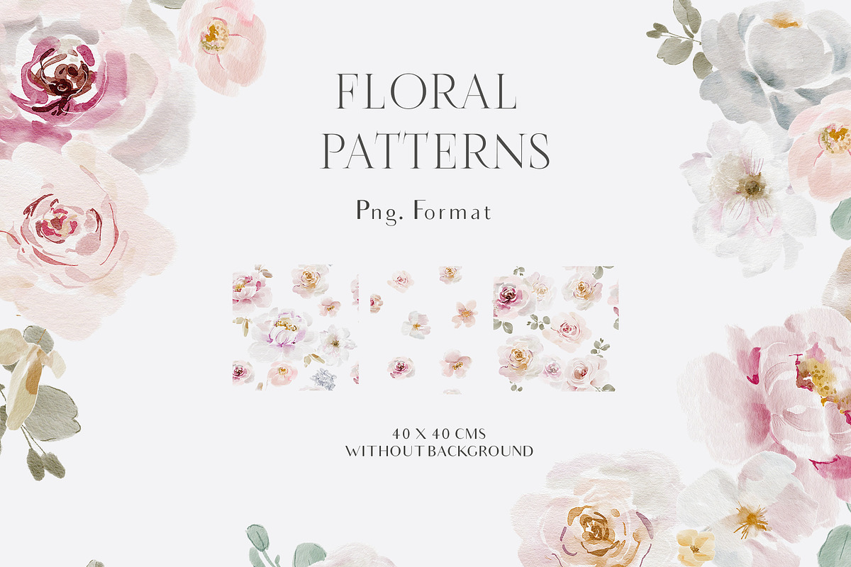 Watercolor Spring Flowers Collection, a Decorative Illustration by Grace Noboa Illustrations (Photo 4 of 10)