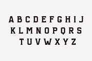 Varsity Sports - Modern Slab Serif, a Slab Serif Font by SaktiAvellin (Thumbnail 2 of 5)