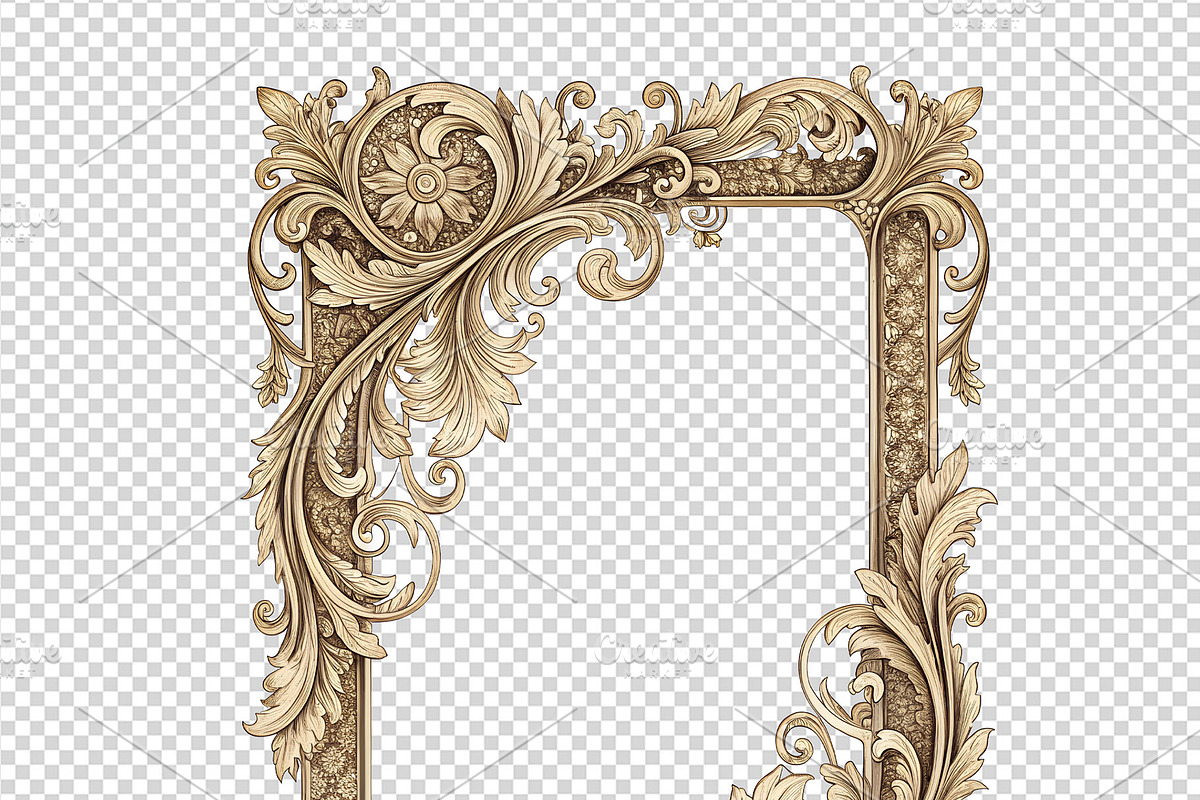 Vintage Decorative Borders & Frames, a Decorative Illustration by MRI STUDIO (Photo 28 of 34)