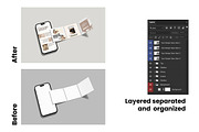 Carousel Social Media Mockup, an iPhone Mockup by My Code Std (Thumbnail 6 of 6)