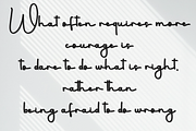 Minister, a Handwritten Font by InermediaSTUDIO (Thumbnail 4 of 8)