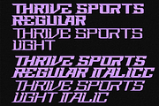 Thrive Sports Font, a Sans Serif Font by 177Studio (Thumbnail 8 of 8)