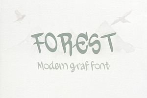 Forest - Modern Graf Font