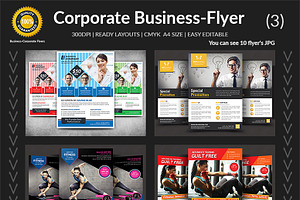 100 Best Business Flyers Bundle