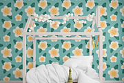Abstract Flowers Seamless Patterns, a Pattern Graphic by Kotulska (Thumbnail 6 of 9)